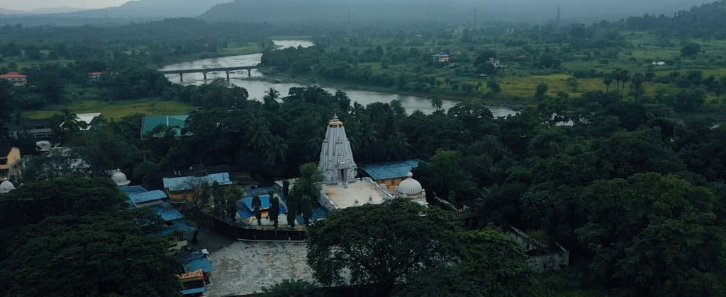 Sacred Temple at Ganeshpuri